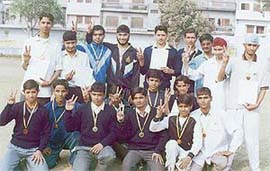 Medal winners in the IIIrd annual sports meet of the SDP Schools in Ludhiana on Wednesday