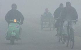 The traffic went for a toss in the Capital on Thursday morning.