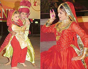 Participants at Plaza Carnival in Sector 17, Chandigarh, on Saturday.