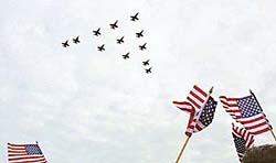 US strategy hinges on overwhelming use of airpower