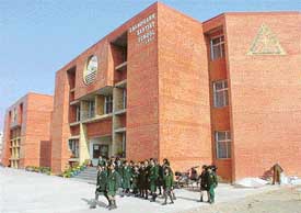 A view of Chandigarh Baptist School, Sector 45