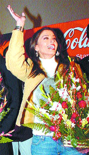 Aishwarya Rai at Delite theatre