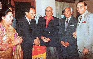 Yash Chopra with B.R. Chopra