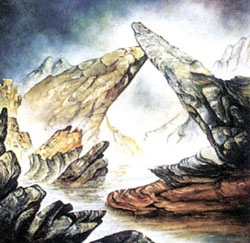 An artwork of Ramesh Rana