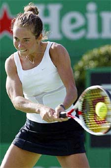 Klara Koukalova of the Czech Republic