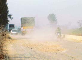 Southern bypass of Ludhiana in a state of disrepair