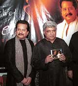 Noted lyrist Javed Akhtar launches a ghazal album