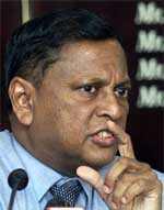 Interim Committee chairman of the Board of Control for Cricket in Sri Lanka Hemaka Amarasuriya 