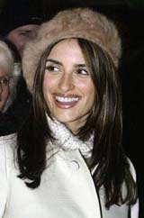 Spanish actress Penelope Cruz