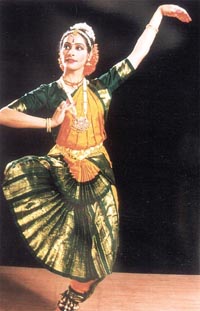 Meera Krishnan strikes a pose