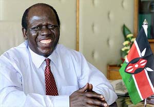 Kenyan Vice-President Michael Wamalwa said on Friday that New Zealand would be handing victory to "terrorists"