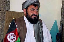 Afghan administrative officer Syed Fazaluddin Agha