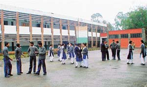 A view of Government Model Senior Secondary School, Sector 16