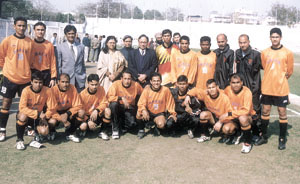 The Central Revenue team of Delhi, which beat A-G Uttar Pradesh, to enter the final
