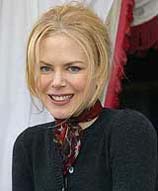 Australian actress Nicole Kidman who has been nominated for best actress 