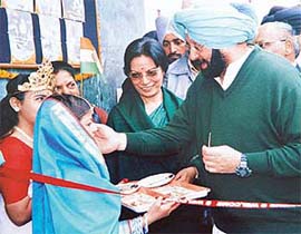 Chief Minister Amarinder Singh at the inauguration of the Child Protection Unit in SAS Nagar