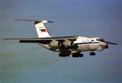 File picture of Ilyushin Il-76T cargo plane