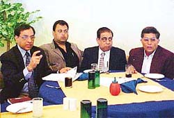 Members of the Ludhiana Knitwear Club