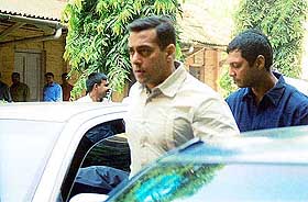 Actor Salman Khan appears in the Sessions Court
