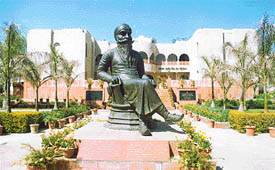 A view of the Maharaja Ranjit Singh Museum