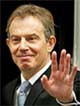 Britain's Prime Minister Tony Blair