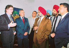 Dr Sigurd Meldal and Dr Mark Novak discuss steps for international linkage of Punjab Agricultural University