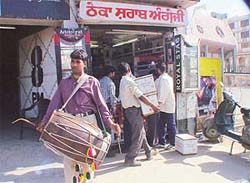 Liquor flows like water