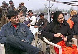 Bollywood movie stars Jimmy Shergil and Richa Pallot