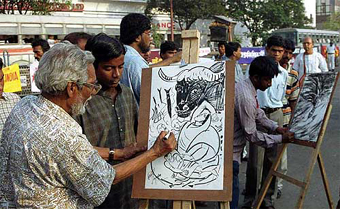 Eminent painter Bijan Chowdhury