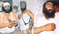 Seriously injured Tajinder Singh and Sarabjit Singh; and former president of the Dera Bassi Truck Union Gurcharan Singh 