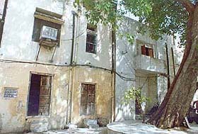 The ancestral house of martyr Sukhdev in a dilapidated condition in Ludhiana