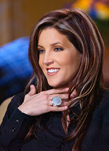 Singer Lisa Marie Presley