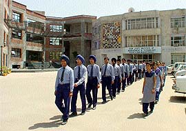 A view of the Gian Jyoti Public School Phase II SAS Nagar