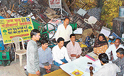 A view of one of the most oft-frequented public dealing office in the HUDA complex