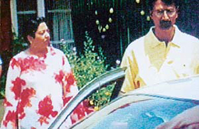 Mr R.K. Sharma, a former IG, Haryana, and accused in the Shivani Bhatnagar murder case, who arrived in Panchkula on Friday on five-day bail to attend his daughter�s wedding. 