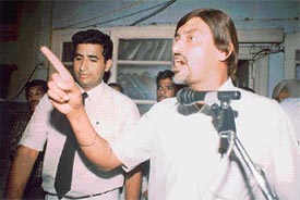 Mr Harish Dhanda, president of the District Bar Association