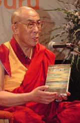 His Holiness, the Dalai Lama, releases a book