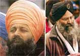 Ajaib Singh Bagri (L) and Ripudaman Singh Mailk. -- Reuters file photos