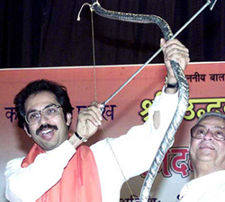 Udhav, executive president and son of Shiv Sena chief Bal Thackeray
