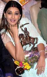 Bollywood actress Sonali Bendre
