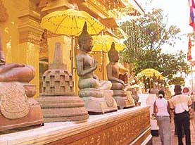 A view of the Gangaram temple