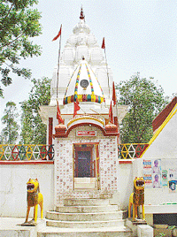 The Basanti devi temple in sector 24