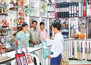 Indian cricket bats are, perhaps, the only sports equipment that the Chinese have not been able to push out of the market. 