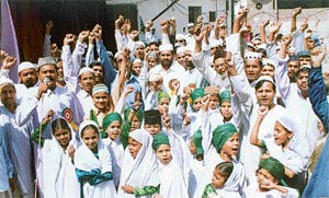 Muslims celebrate Id-ul- Milad at Shivpuri