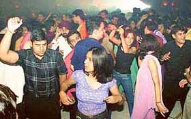 Ludhianvis jive at a dance party at Park Plaza on Friday night. 