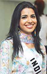 Miss India Nikita Anand talks to Reuters about her hopes of winning the Miss Universe contest