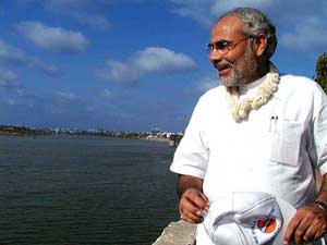 Gujarat Chief Minister Narendra Modi