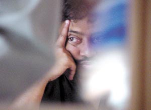 Boo! Producer and Director Ram Gopal Verma, who is in the Capital