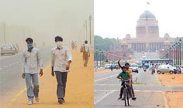 Sars-hit Hong Kong or haze-hit New Delhi?