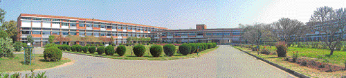A panoramic view of St. John�s High School, Sector 26, Chandigarh